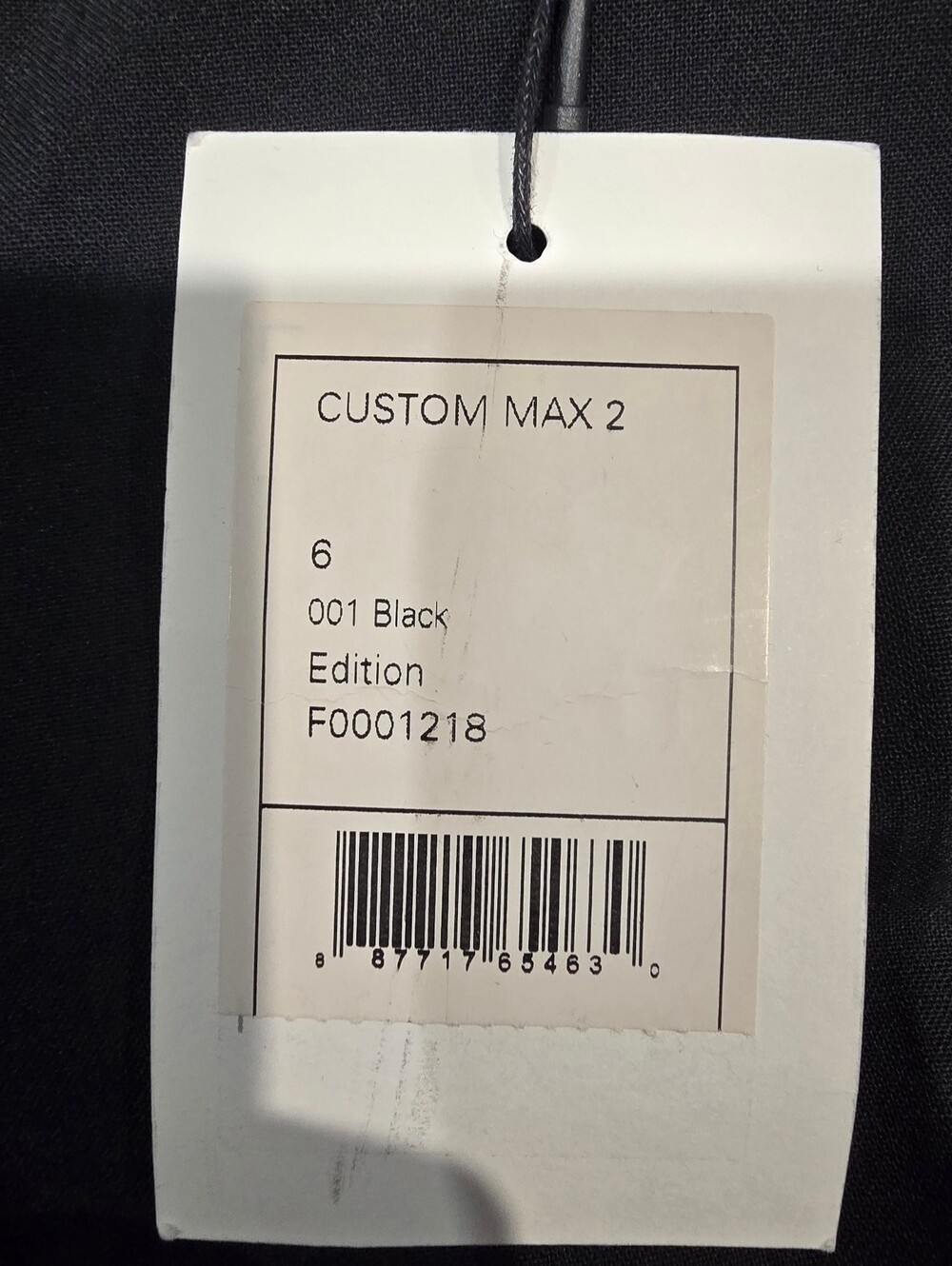 Theory Custom Max Black Edition Stretch Wool Trouser Pants Size 6 - Picture 6 of 8